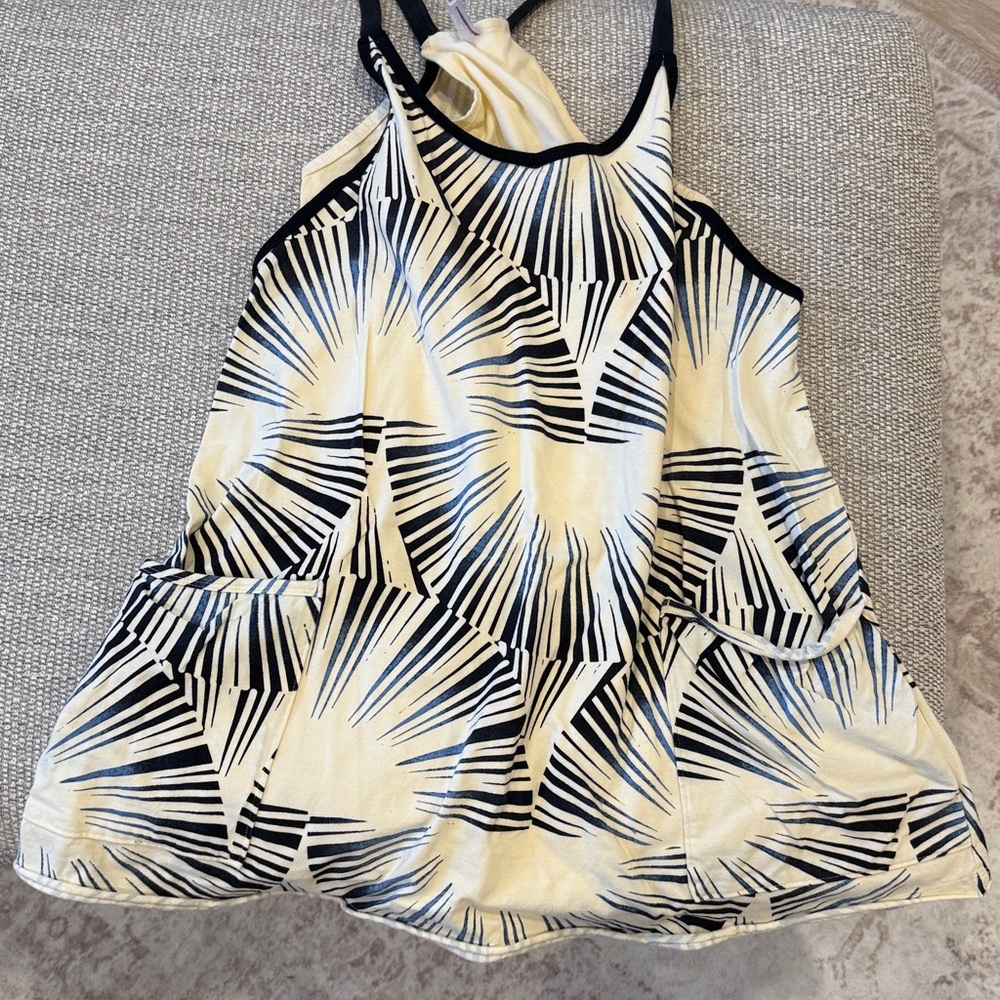 FP Movement by Free People Black and Cream Mini Dress - Picture 5 of 6